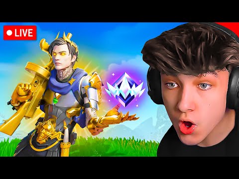 🔴LIVE! - Grinding #1 UNREAL RANK in New Update! (Fortnite)