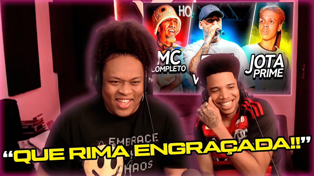 DEVILZINHA E NEO REAGEM A 30 RIMAS SATISFATÓRIAS NAS BATALHAS 🔥