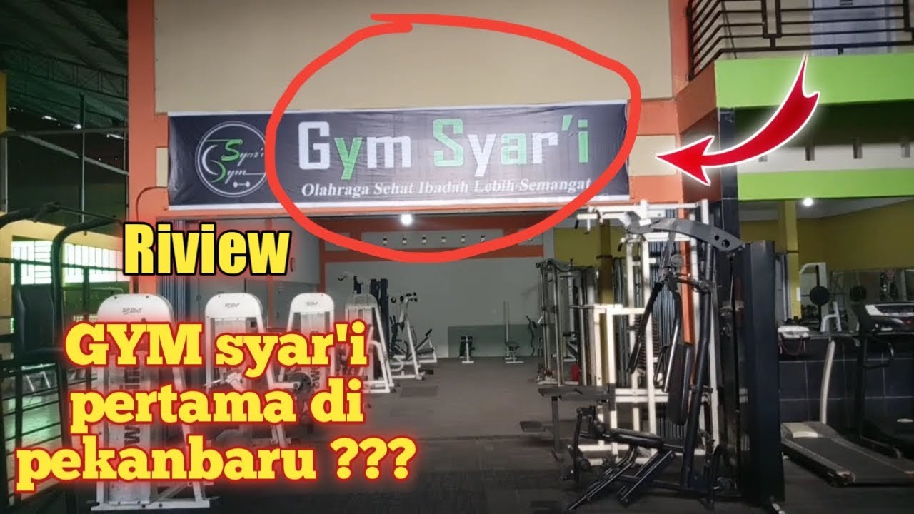 GYM syar'i pertama di pekanbaru ??? vlog YouTube