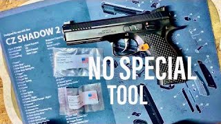 Reduced Power Trigger Return Spring and Floating Trigger Pin Install - CZ Shadow 2