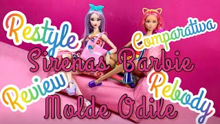 Review Barbie sirena molde Odile