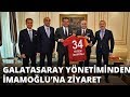 Galatasaray yönetiminden İmamoğlu'na tebrik ziyareti