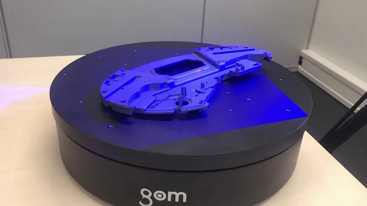 GOM ATOS Q review - Semi-automated 3D scanning