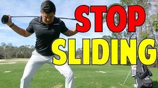 How To Stop Sliding In the Golf Swing