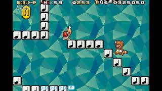 Super Mario Advance 4 - World-E - Magical Note Blocks