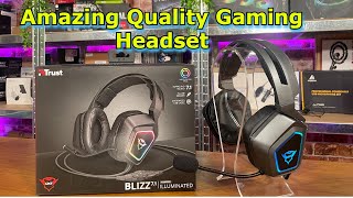 Trust GXT 450 RGB Gaming Headset - Unboxing & Review - Mic & Audio Test