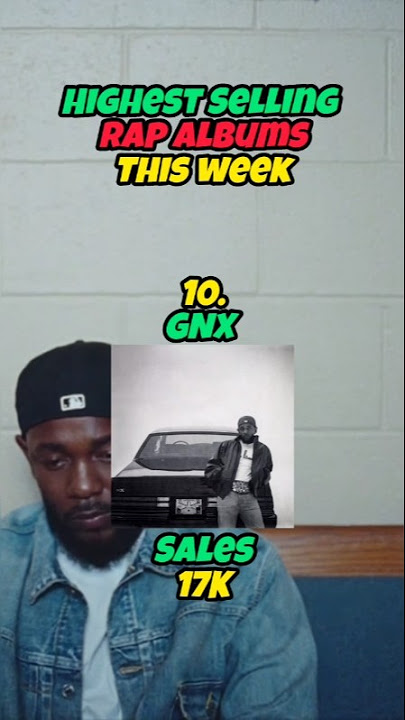 Highest Selling rap Albums this Week