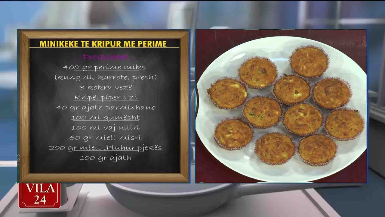 MINIKEKE (MUFFINS) TE KRIPUR ME PERIME (Recete nga zonja Vjollca) YouTube