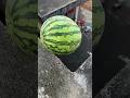 Will a watermelon explode if it rolls down from a tall building?🍉✨#watermelon