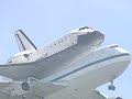 Space Shuttle Endeavour Flyover and LAX Landing