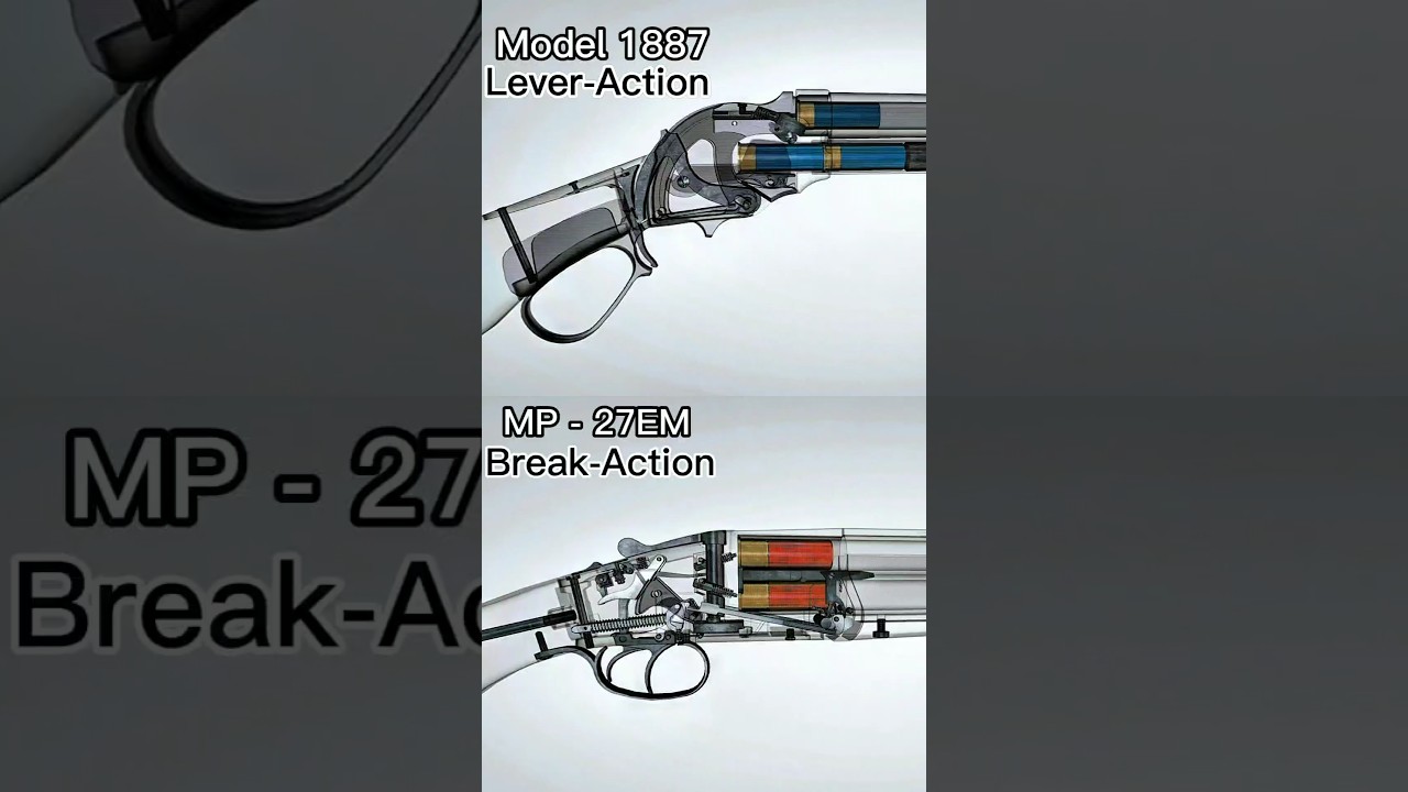 Winchester M1887 vs Baikal 27EM 