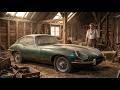 Lost Jaguar E-Type Restored After Decades | Full ASMR Rebuild