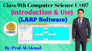 Class 9th Computer Science U#07 (@ INTRODUCTION & USE OF LARP SOFTWARE)