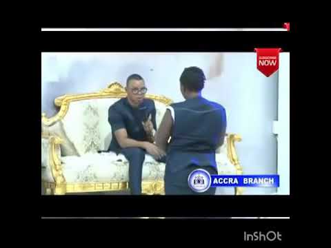 SHOCKING VIDEO: Pastor Angel Obinim sleeps with lady in his Church to give her husband