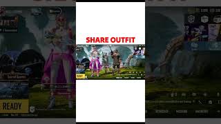 New तरीका Share Outfit to Your Friend in BGMI | #bgmishorts
