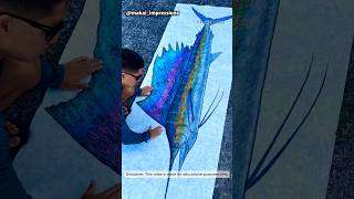 Traditional Gyotaku Art of Japan! 🎨