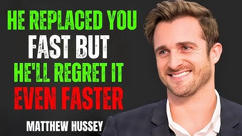 HE REPLACED YOU FAST... BUT HE