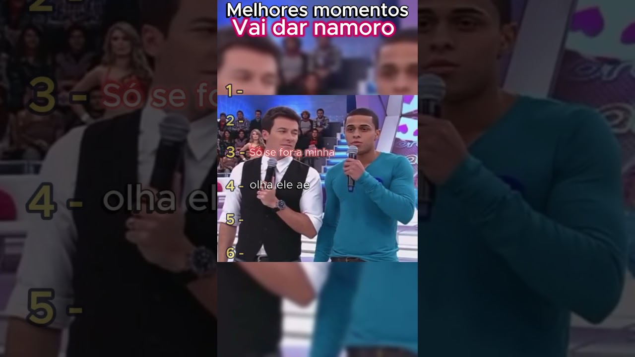 MELHORES momentos VAI DAR NAMORO  