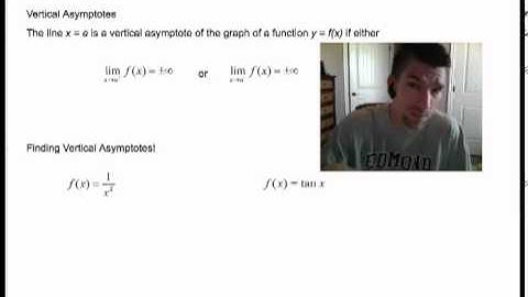 Calculus - 2.2 Notes: Horizontal and Vertical Asymptotes