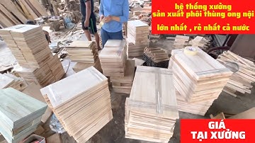 phôi thùng nuôi ong - thùng ong nội giá tại xưởng