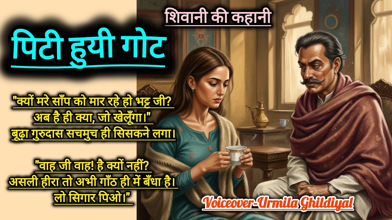 **पिटी हुयी गोट** फूल सी चंदो ने चुकाई सुहाग की कीमत! क्या पति को अधिकार है कि वो पत्नी को दांव पर.?