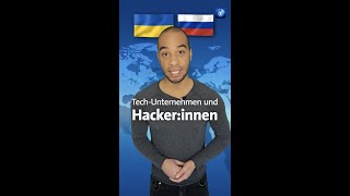 Krieg Gegen Die Ukraine Tech-Unternehmen Und Hackerinnen Reagieren