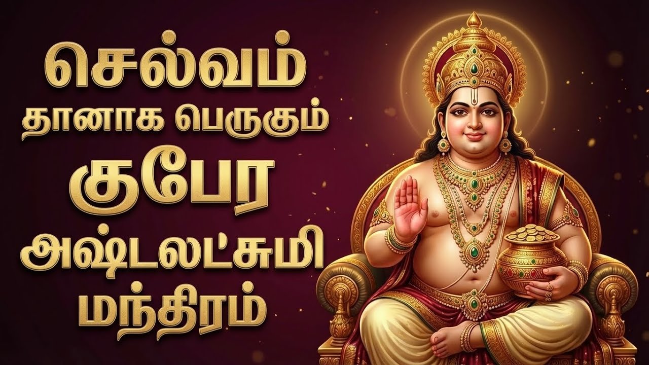 108 முறை குபேர அஷ்டலட்சுமி மந்திரம் | செல்வம் தானாக பெருகும் | Kubera Wealth Mantra
