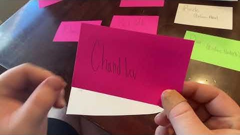 Paper Prototype Demonstration