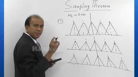 Sampling Theorem | Signals And Systems Part 1 | GATE | Dr. S. P. Venu Madhava Rao