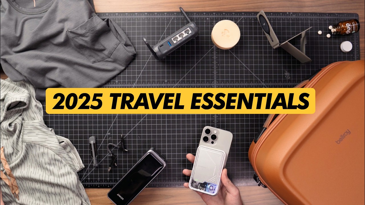 10 MUST-HAVE Travel Essentials for 2025 - YouTube