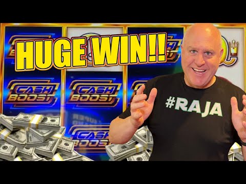 Max Betting Cash Boost Slots Until I Hit a JACKPOT!!!
