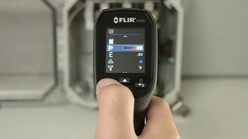 FLIR TG165 Imaging IR Thermometer - Menu System