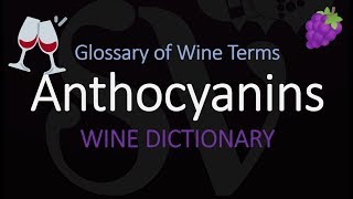 Wine Term Definition - Anthocyanins
