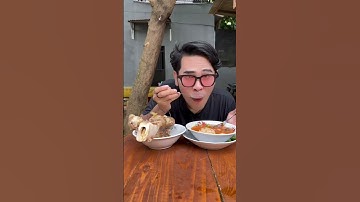 Makan bakso @lukman.nurjaa yang bakso sumsumsumsum😍 #fyp #shorts #youtube