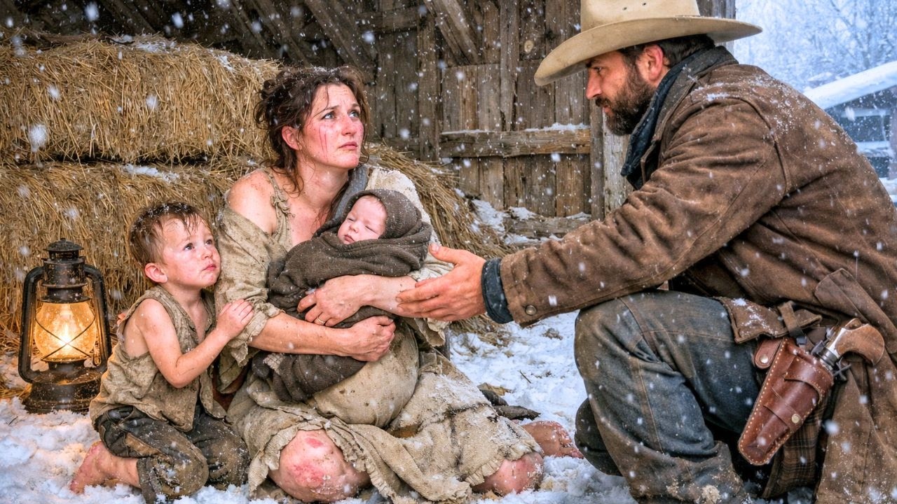 “You Can Stay Here Tonight,” The Cowboy Said — After Finding a Mother and Baby in the Hayloft