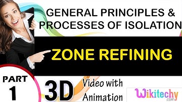 zone refining principles and processes of isolation of elements class 12 chemistry subject cbse