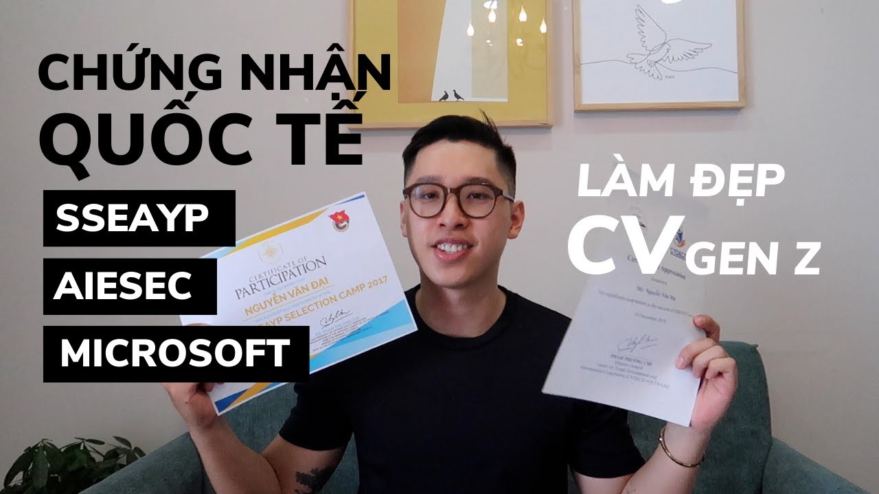 Học chứng chỉ mos ở đâu | 5 CHỨNG CHỈ LÀM ĐẸP HỒ SƠ XIN VIỆC | Cẩm Nang Cho Gen Z | Eric Thỏ