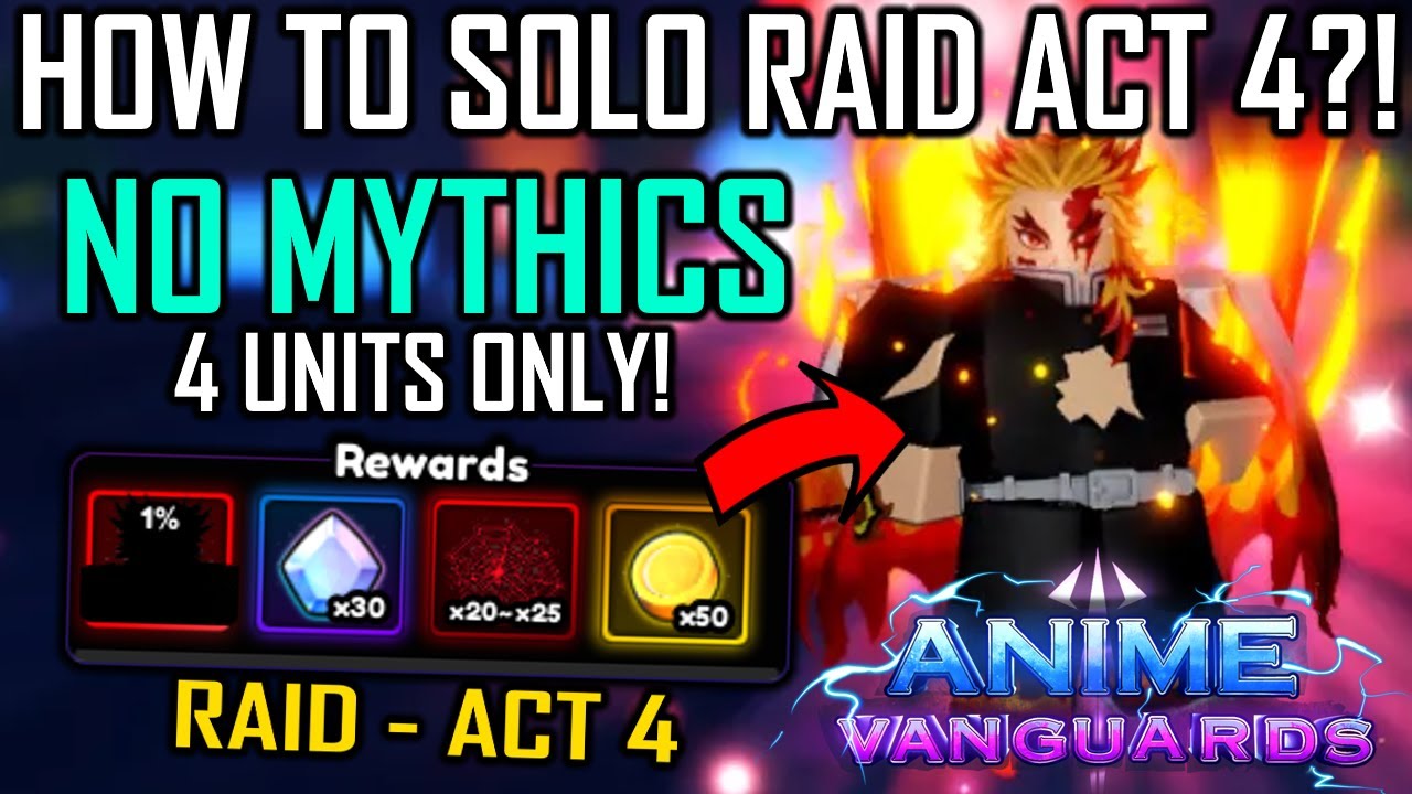 その他 ZERO THE 4th UNIT ACT.4 How To SOLO The NEW RAID (Act 4) | No Mythical Units | 4 Units