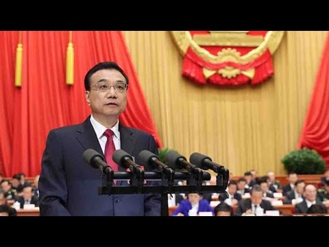 Chinese Premier Li Keqiang Delivers Annual Gov T Work Report