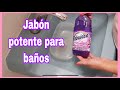 🌸 LO MEJOR PARA LIMPIAR LOS BAÑOS como limpiar el baño fácil y rápido, limpiando puertas de vidrio