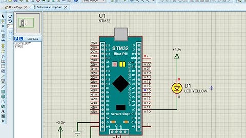 STM32 BLUEPILL Library for proteus