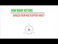 The suitable rotors number for your multicopter? Ask to ACDrone Software