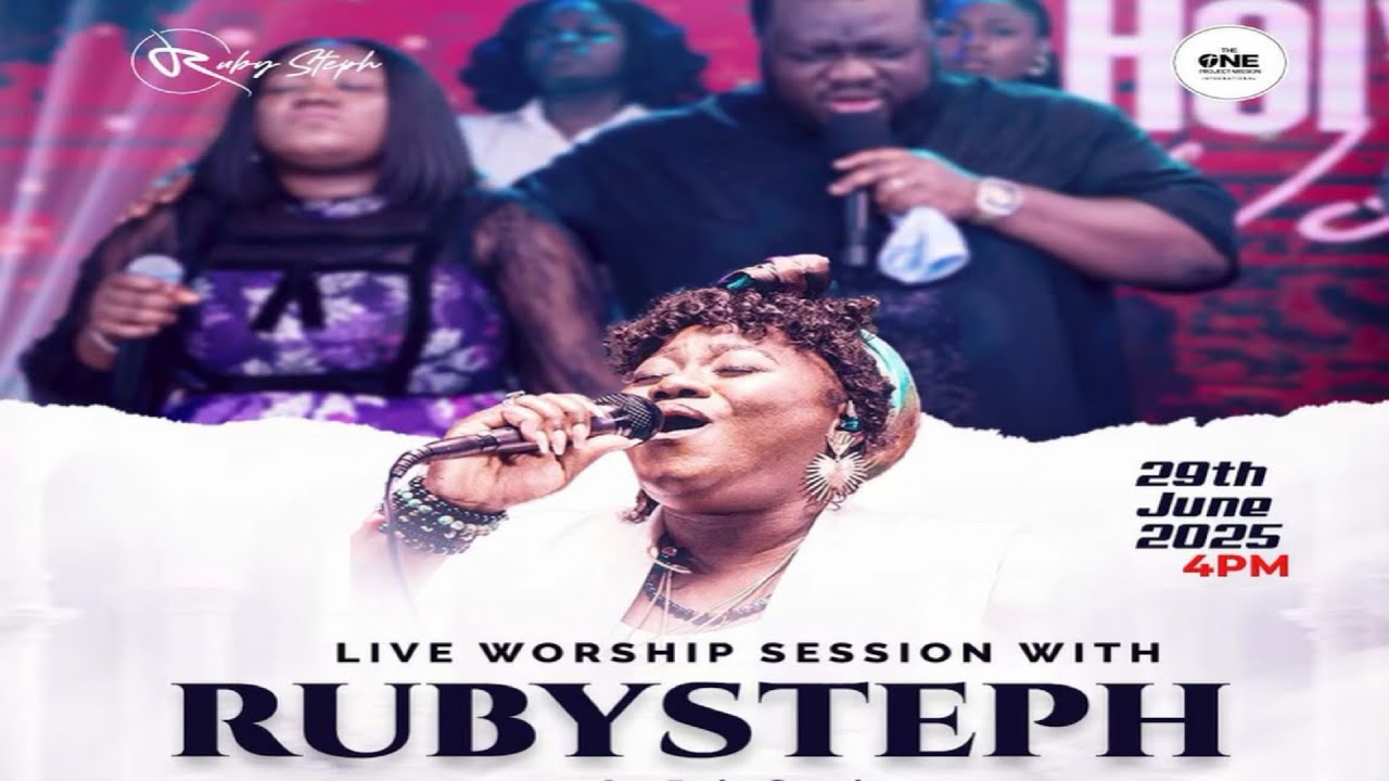 LIVE WORSHIP SESSION WITH RUBY STEPH  SUNDAY SERVICE  29TH JUNE 2025