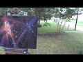 DAA 961-- Finishing &quot;Cosmic&quot; Abstract Paintings