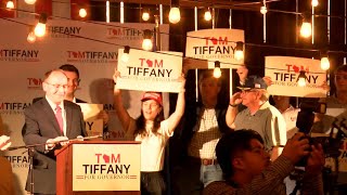 U.S Rep. Tom Tiffany Holds Campaign Rally