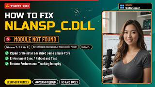 Fix nlansp_c.dll Error!