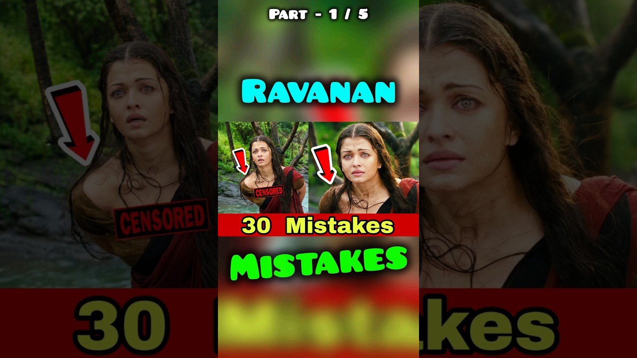 Raavanan Movie Mistakes | Part 1 | Tamil Full Movie Analysis