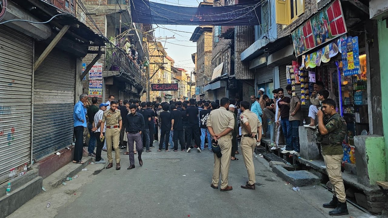5th Muharram Procession At Chinkral Mohalla Habakadal 2025 | 1447