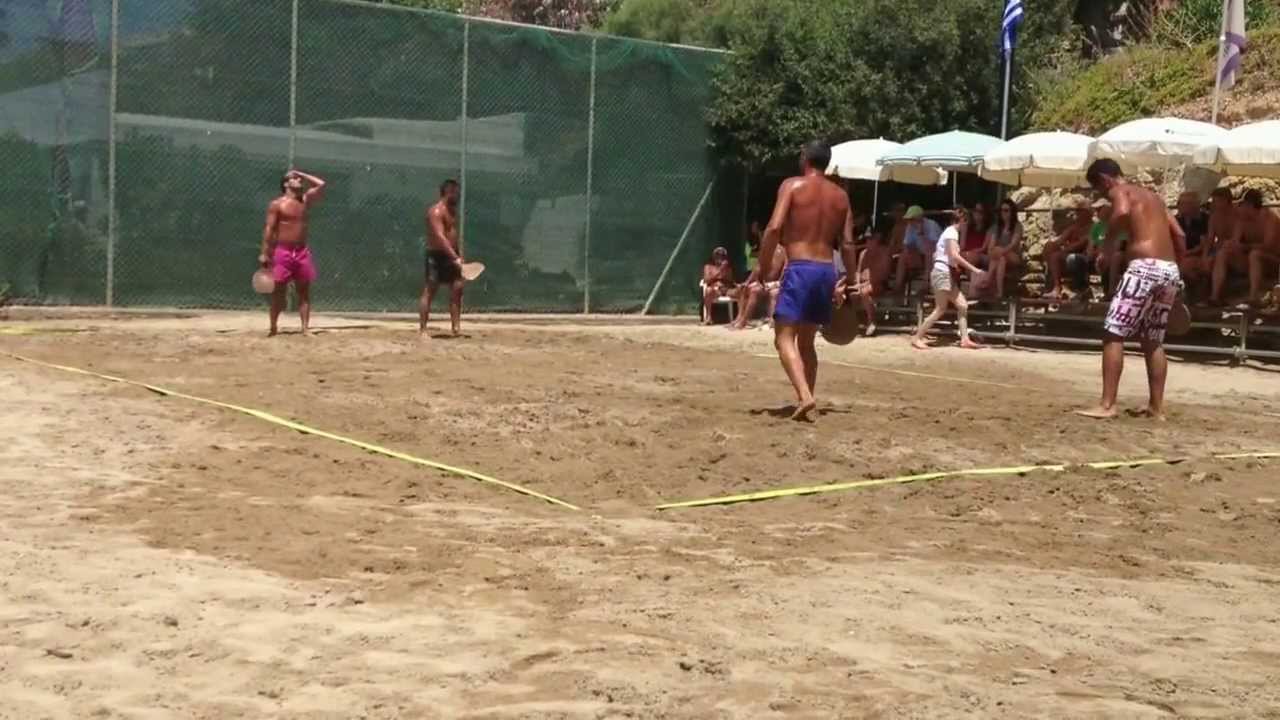 beach racket tournament mpatis 26-05-2013 - YouTube
