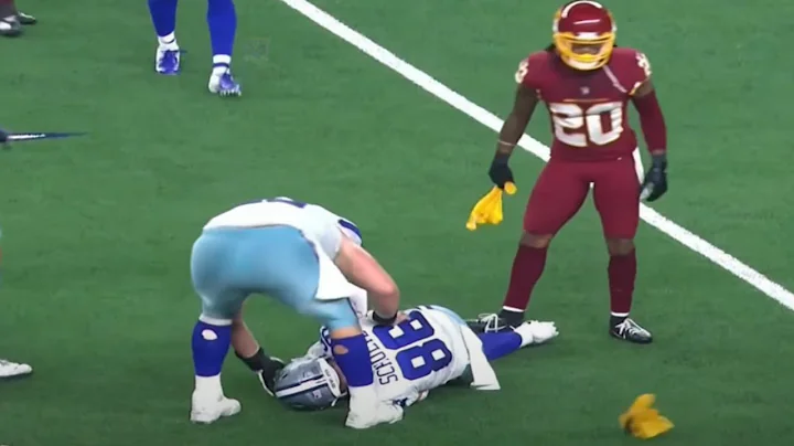 Bobby McCain HUGE HIT on Dalton Shultz & catches t...